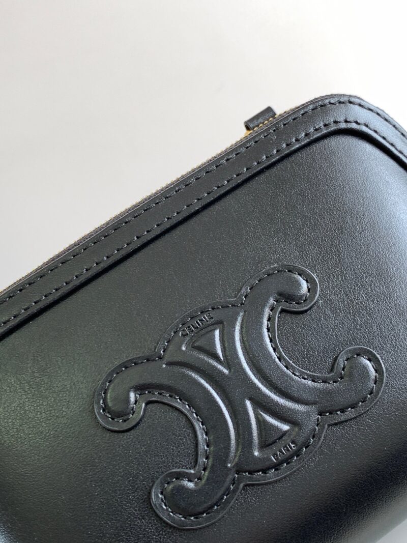 Celin Triomphe Shell Bag-16 X 11X 8CM - Image 6