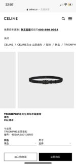 Celin Belt-2.5CM - Image 2