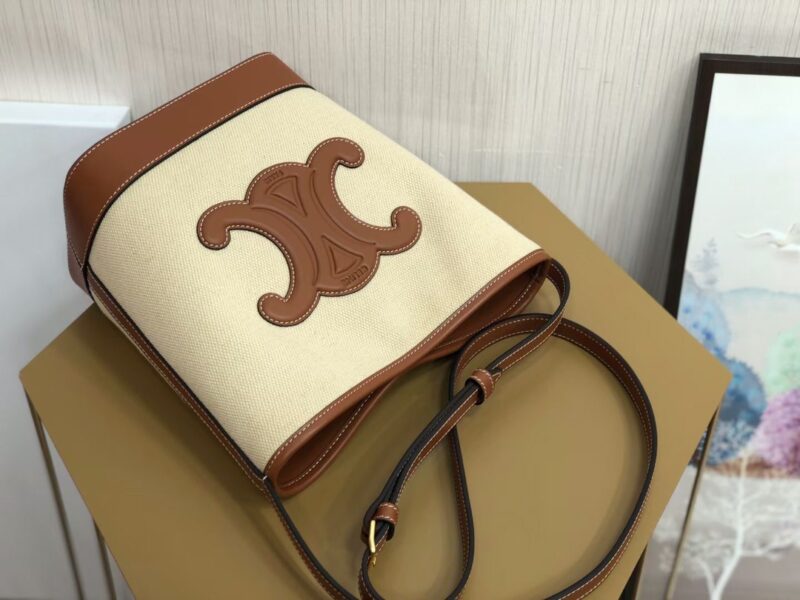 Celina Cuir Bucket-30×22×13CM - Image 9