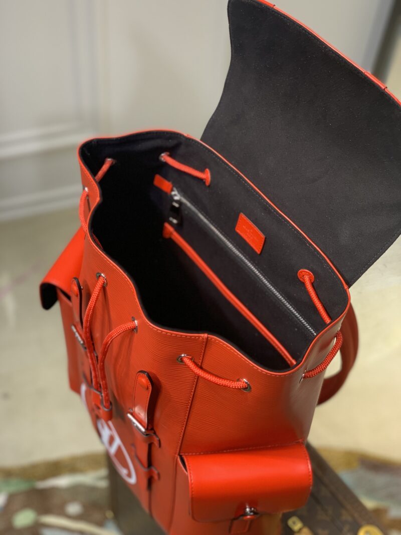 Louis Vuitton SupremeBackpack-M41379-34*13*47CM - Image 7