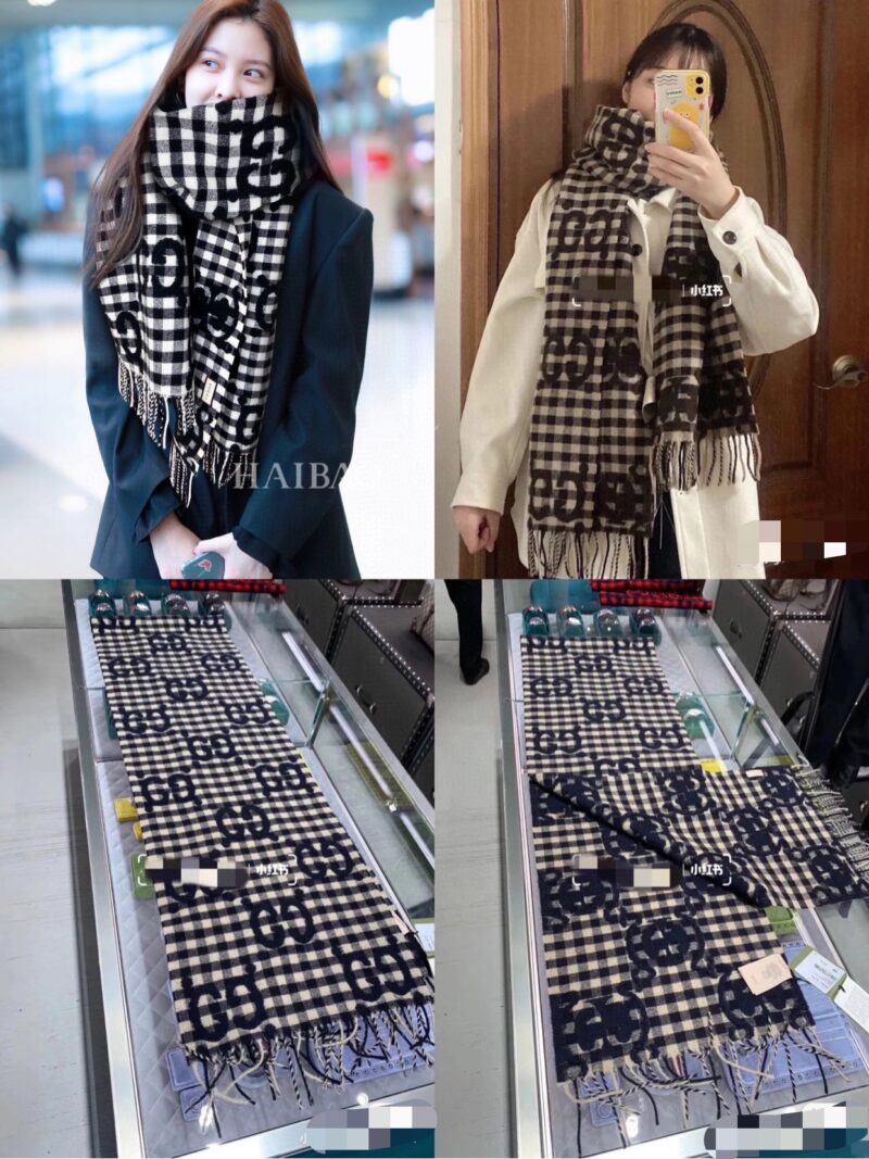 Gucci Scarf-35*240CM - Image 6
