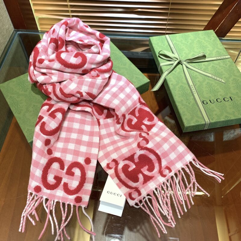 Gucci Scarf-35*240CM - Image 5