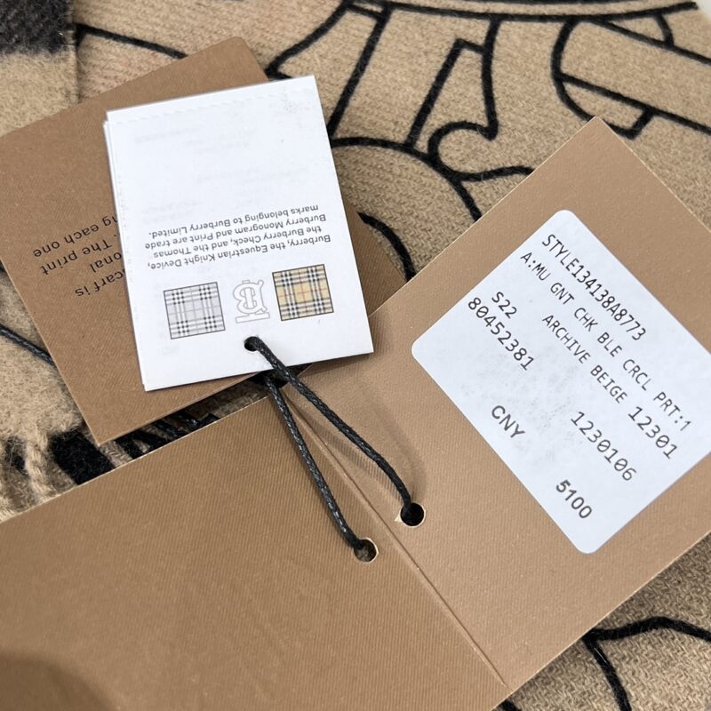 Burberry Scarf-168x30CM - Image 5