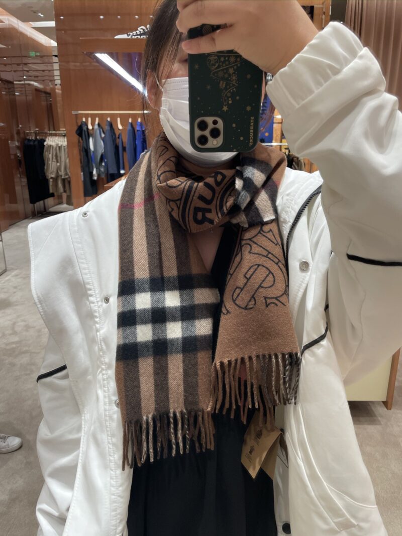 Burberry Scarf-168x30CM - Image 11