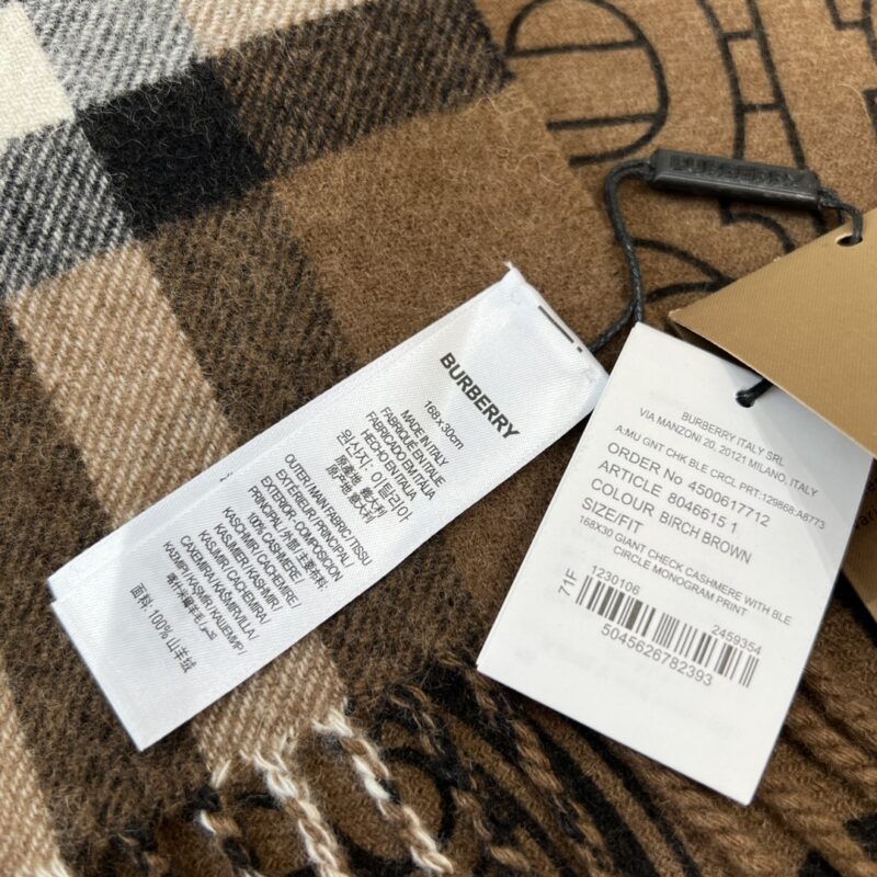 Burberry Scarf-168x30CM - Image 2