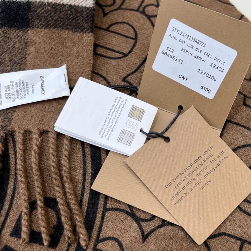 Burberry Scarf-168x30CM - Image 5