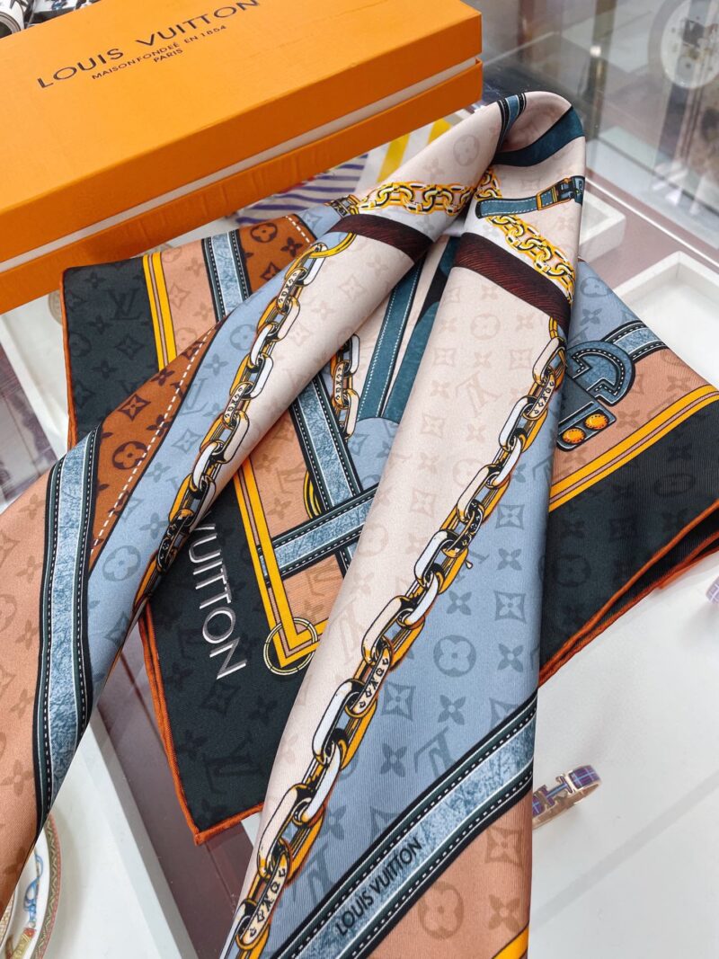 Louis Vuitton Silk Square Scarf-90*90CM - Image 7