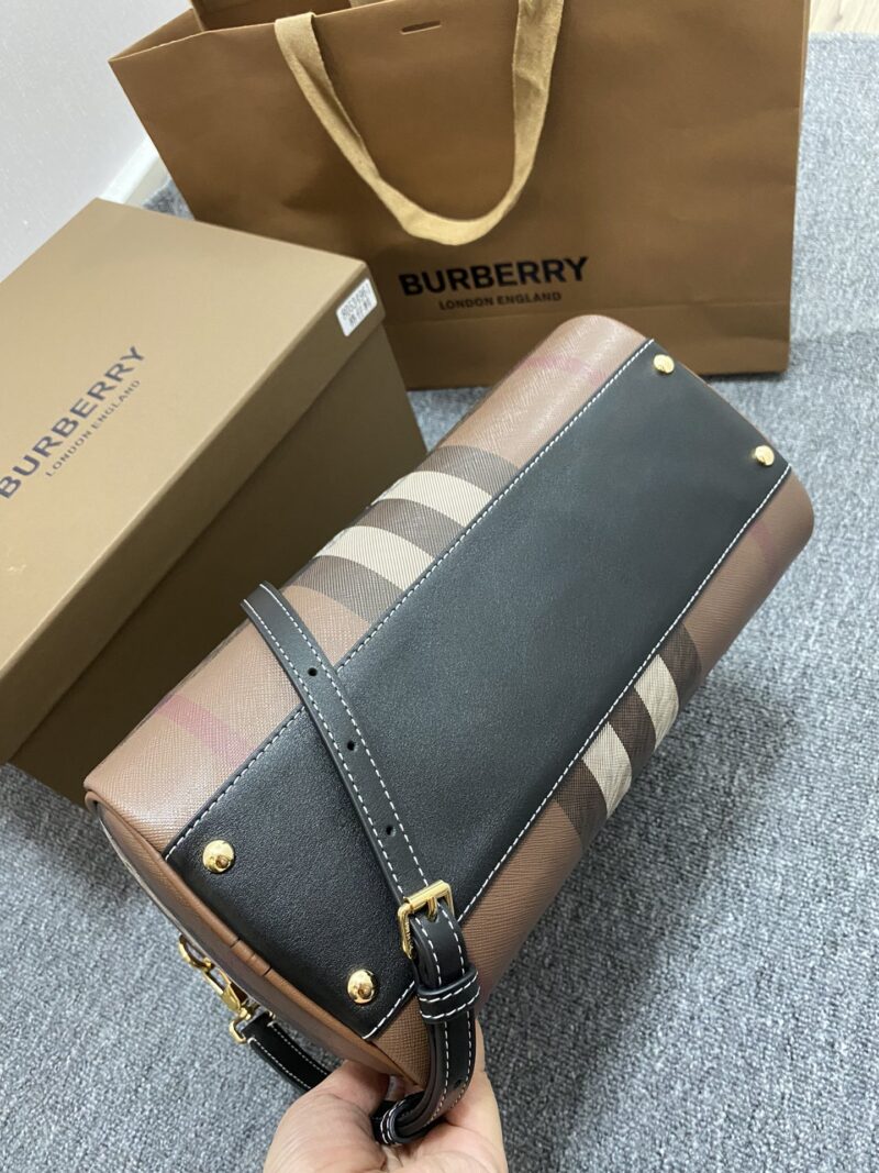Burberry Bowling Bag-30*15*21CM - Image 2