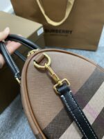 Burberry Bowling Bag-30*15*21CM - Image 5