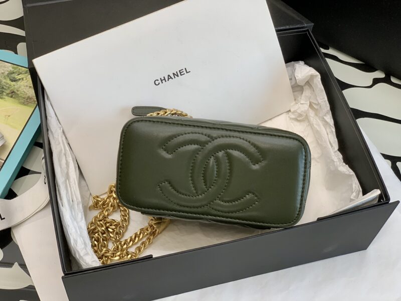 Ch@nel Cosmetic Bag-8.5*11*7CM - Image 2