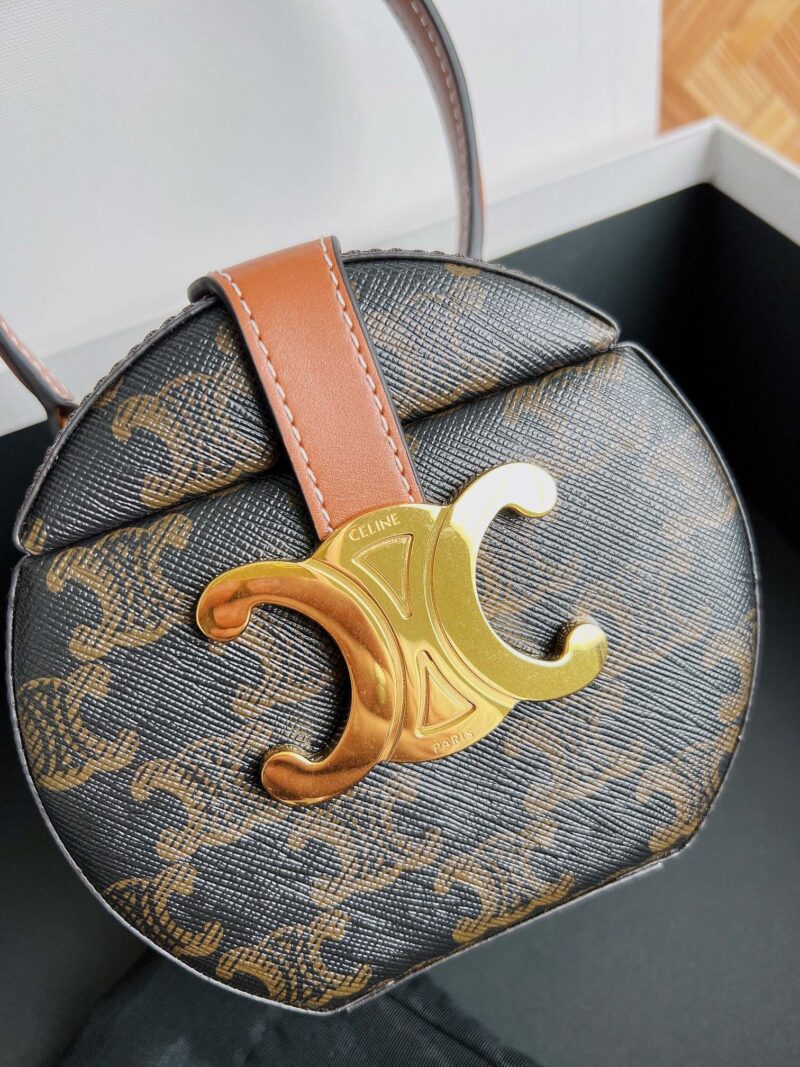 Celina Cubic Box Bag-12.5×11.5×9CM - Image 2