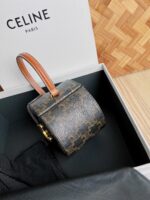 Celina Cubic Box Bag-12.5×11.5×9CM - Image 9