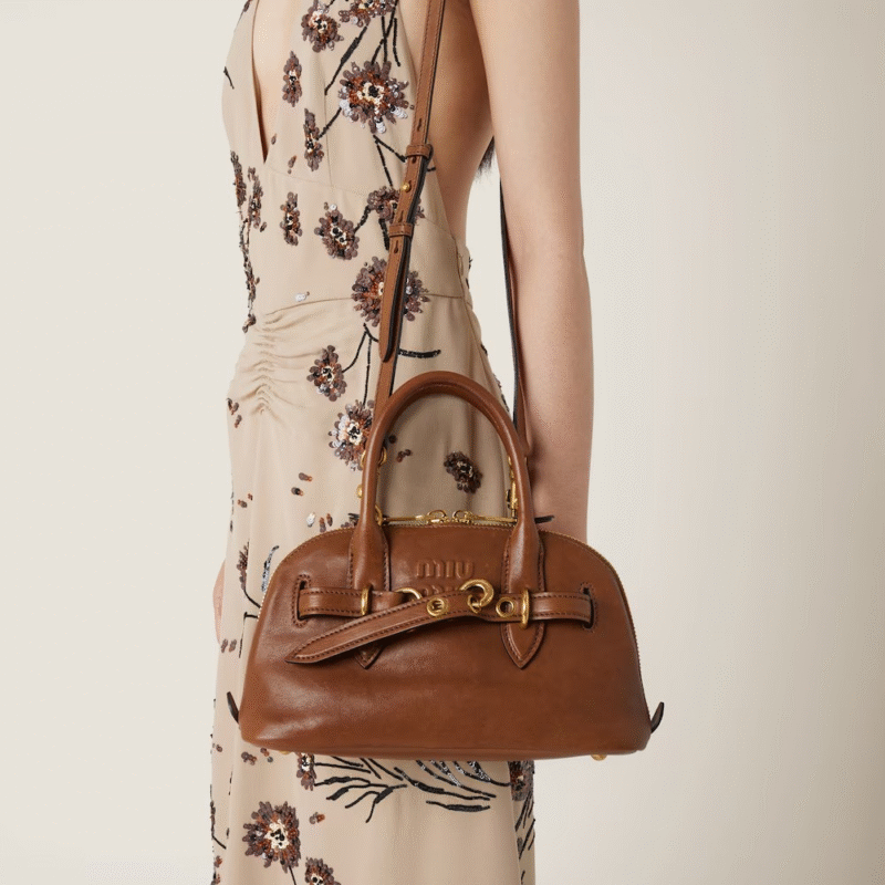 MIU MIU AVENTURE MINI NAPPA LEATHER BAG - Image 2