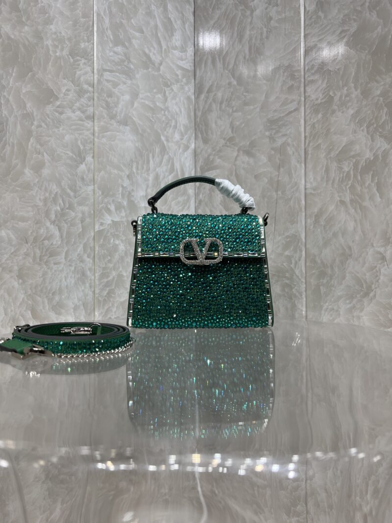 Valentino Vlogo Signature Chain Bag-19*13*9CM - Image 2