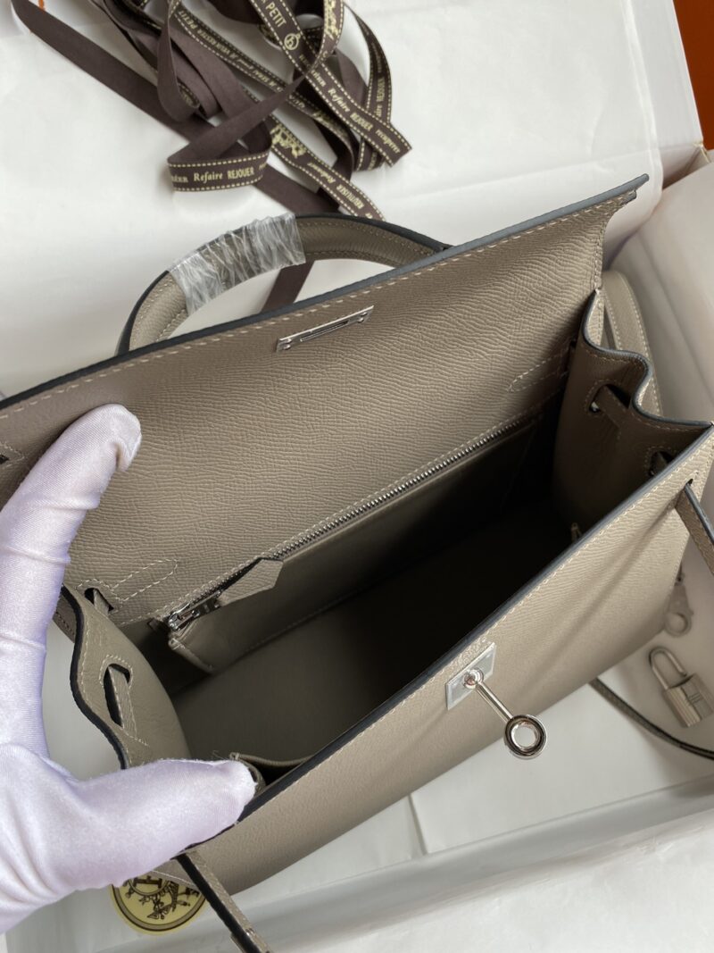 Hermes Kelly-Epsom Leather-25CM - Image 8