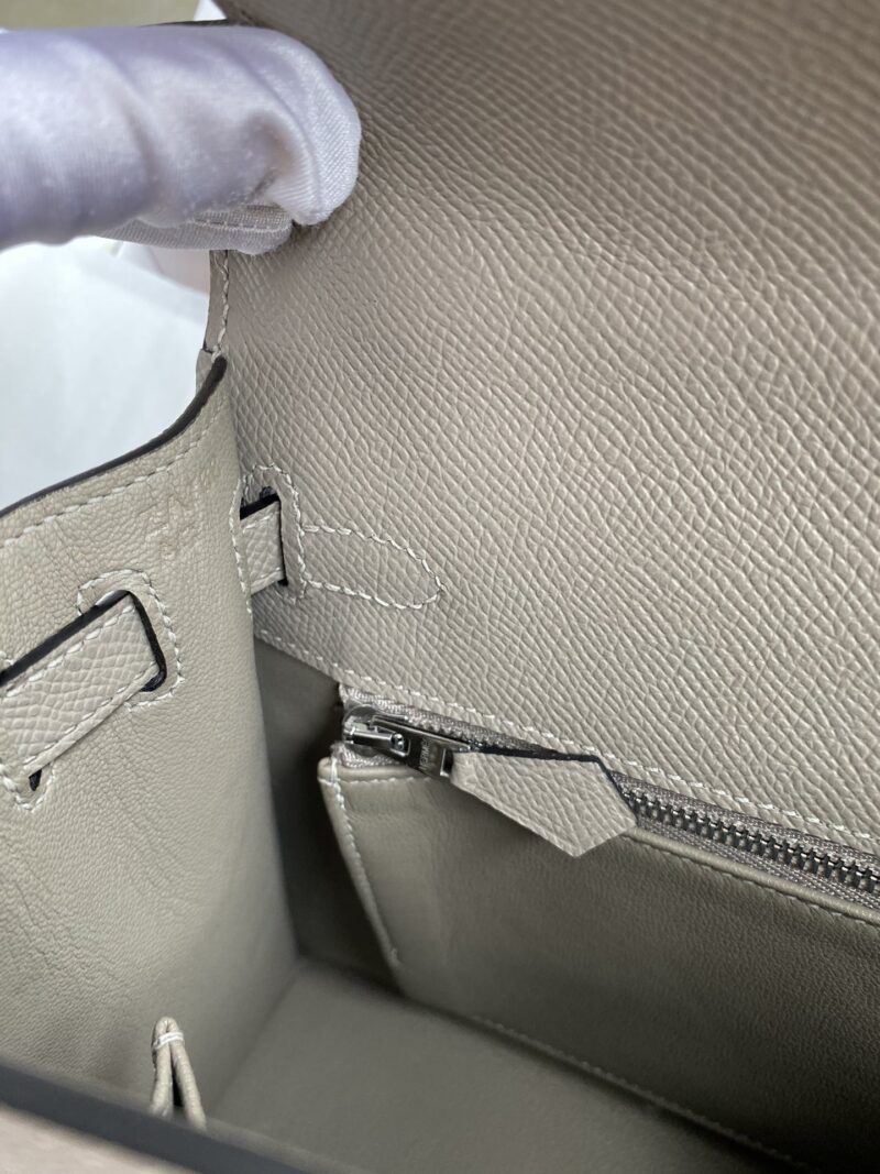 Hermes Kelly-Epsom Leather-25CM - Image 9