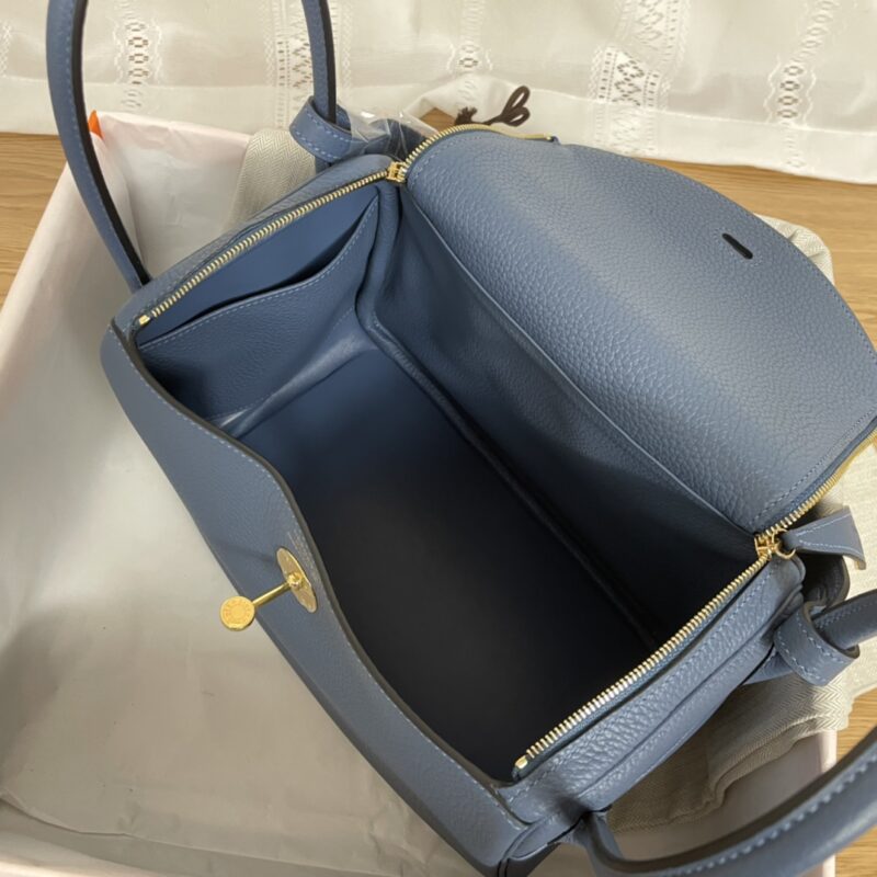 Hermes Lindy-TC Leather-26&30CM - Image 5