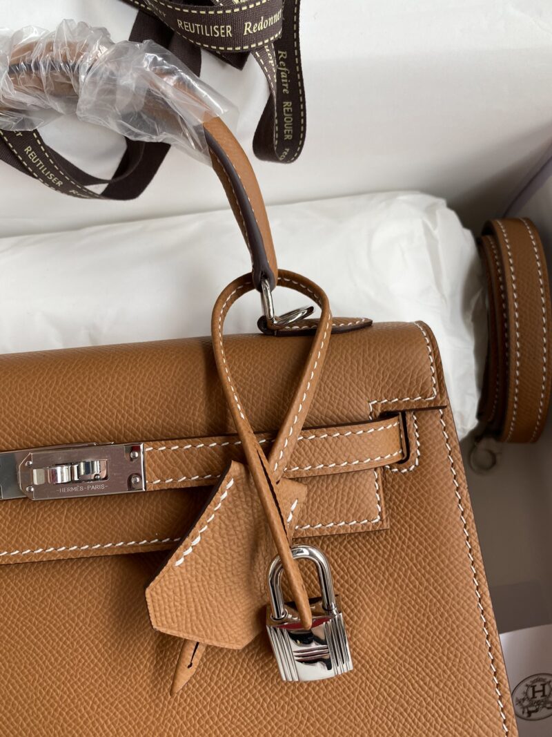 Hermes Kelly-Epsom Leather-25CM - Image 3