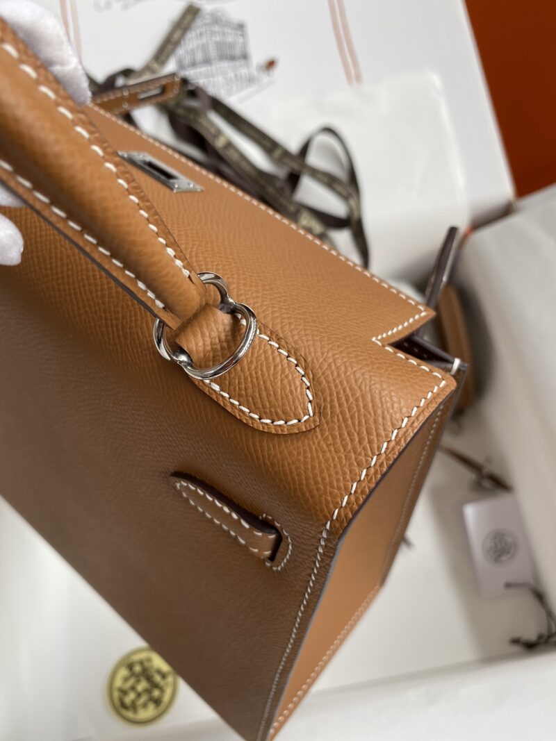 Hermes Kelly-Epsom Leather-25CM - Image 5