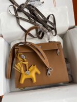 Hermes Kelly-Epsom Leather-25CM - Image 9