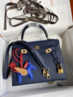 Hermes Kelly-Epsom Leather-25CM - Image 9