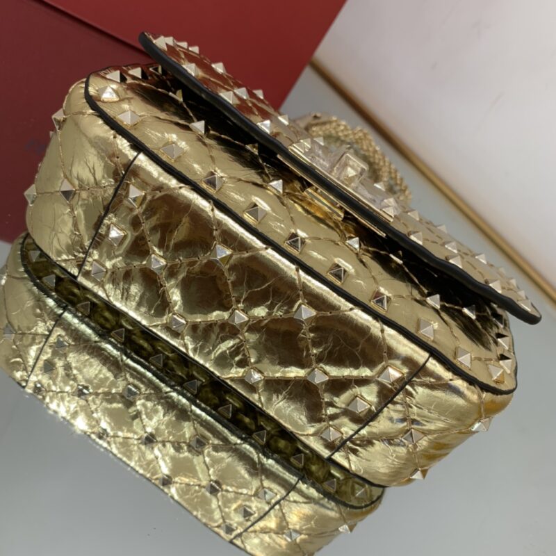 Valentino Garavani Rockstud Spike Bag-17x10x5.5CM - Image 8