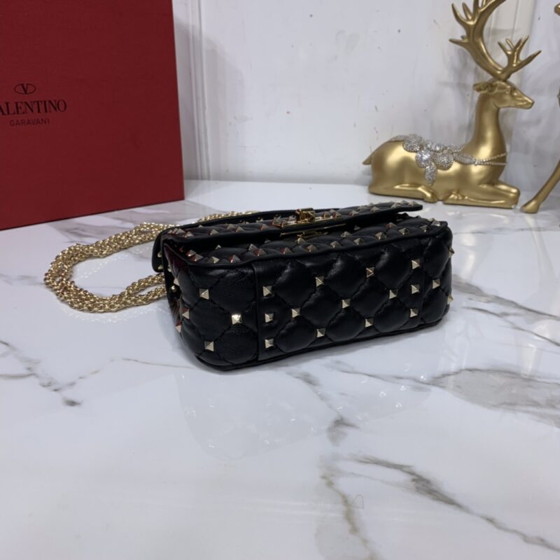 Valentino Garavani Rockstud Spike Bag-17x10x5.5CM - Image 9