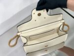 Valentino Garavani Locò Shoulder Bbag In Calfskin With Metallic VLogo-27*13*6CM - Image 2