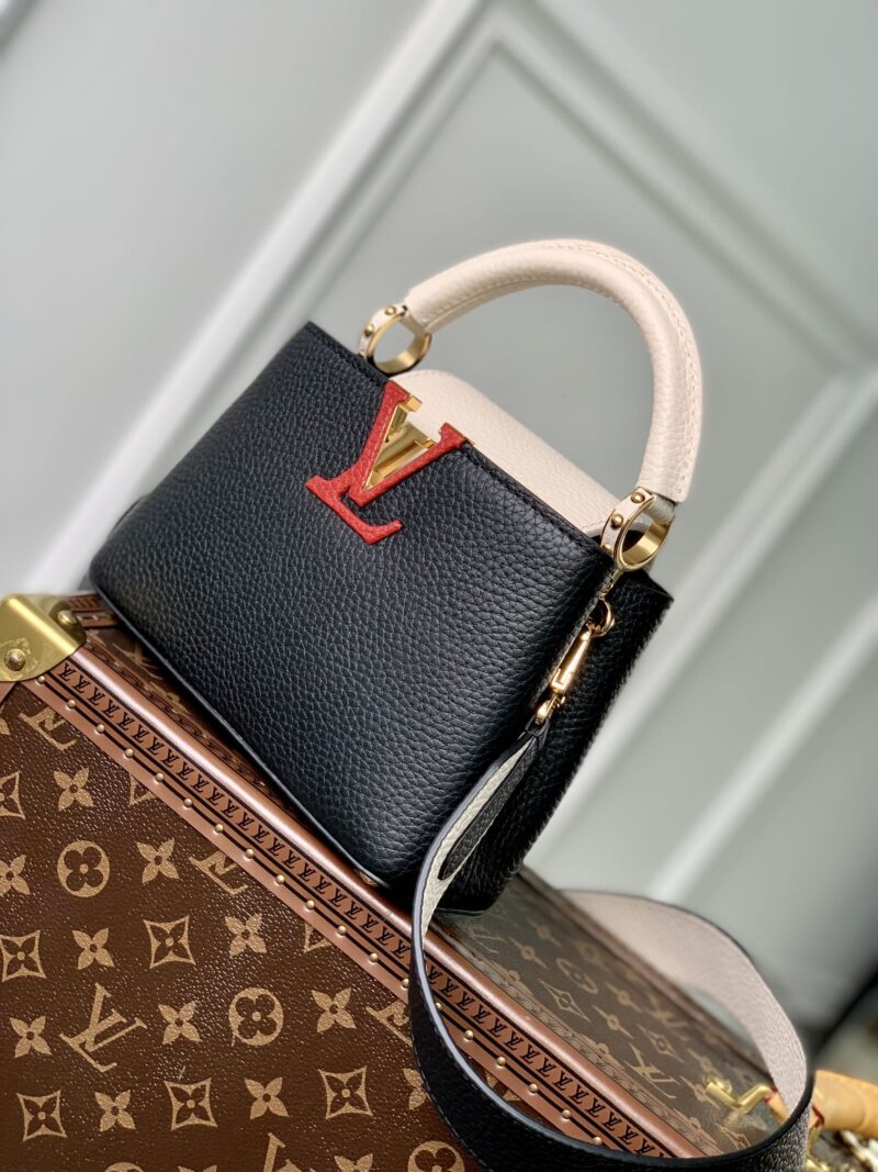 Louis Vuitton Mini Capucines Handlebag-21*14*8CM - Image 2