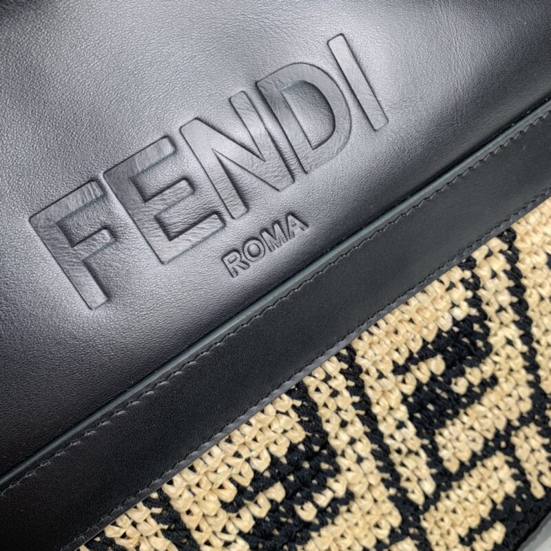 FendI Raffia Bag-35 x22 x18CM - Image 6