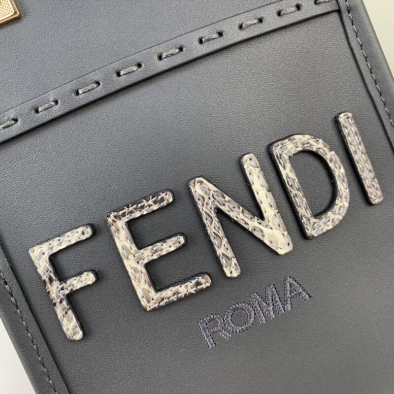 Fendi Mini Tote Bag-13*18*6.5CM - Image 7