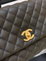 Ch@nel Coco Handlebag-Lizard Handle-28CM - Image 3