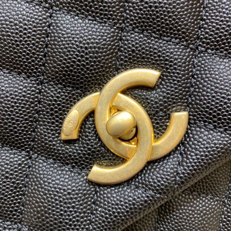 Ch@nel Coco Handlebag-Lizard Handle-28CM - Image 2