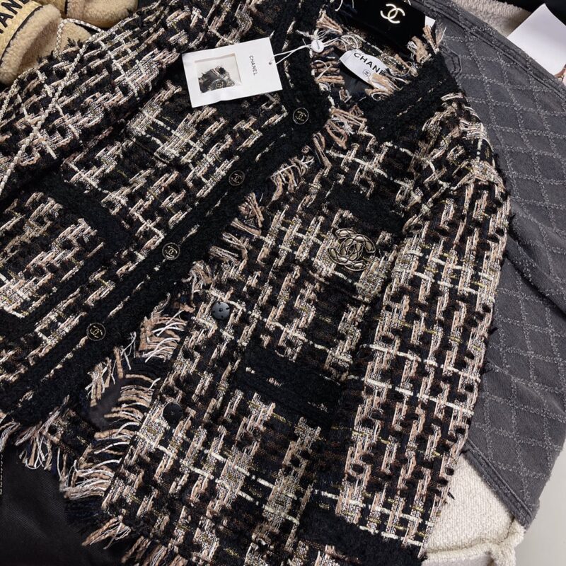 Ch@nel Vintage Coat - Image 6