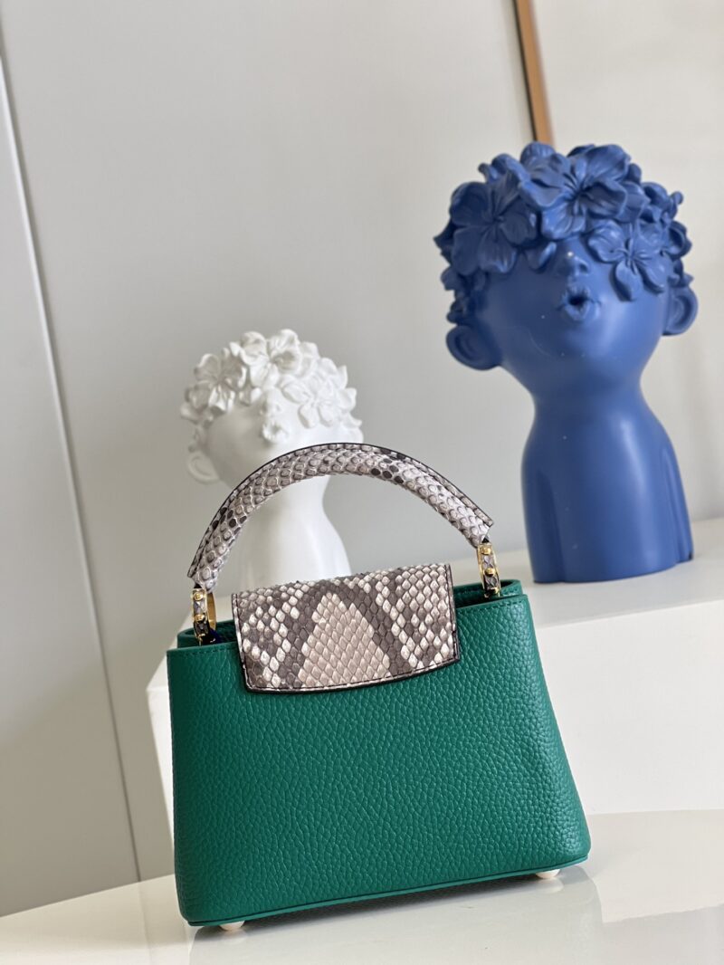 Louis Vuitton Mini Capucines Handlebag-21*14*8CM - Image 5