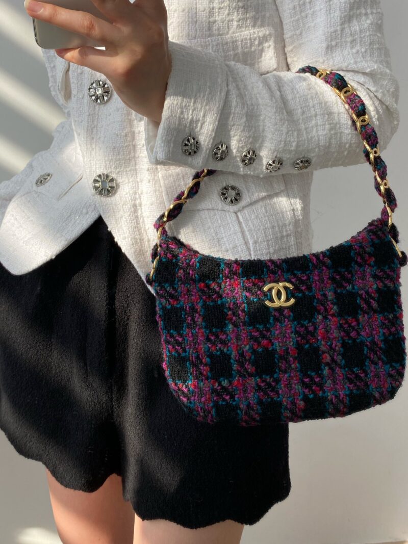 Ch@nel Hobo Handbags-24*17.5*6CM - Image 10