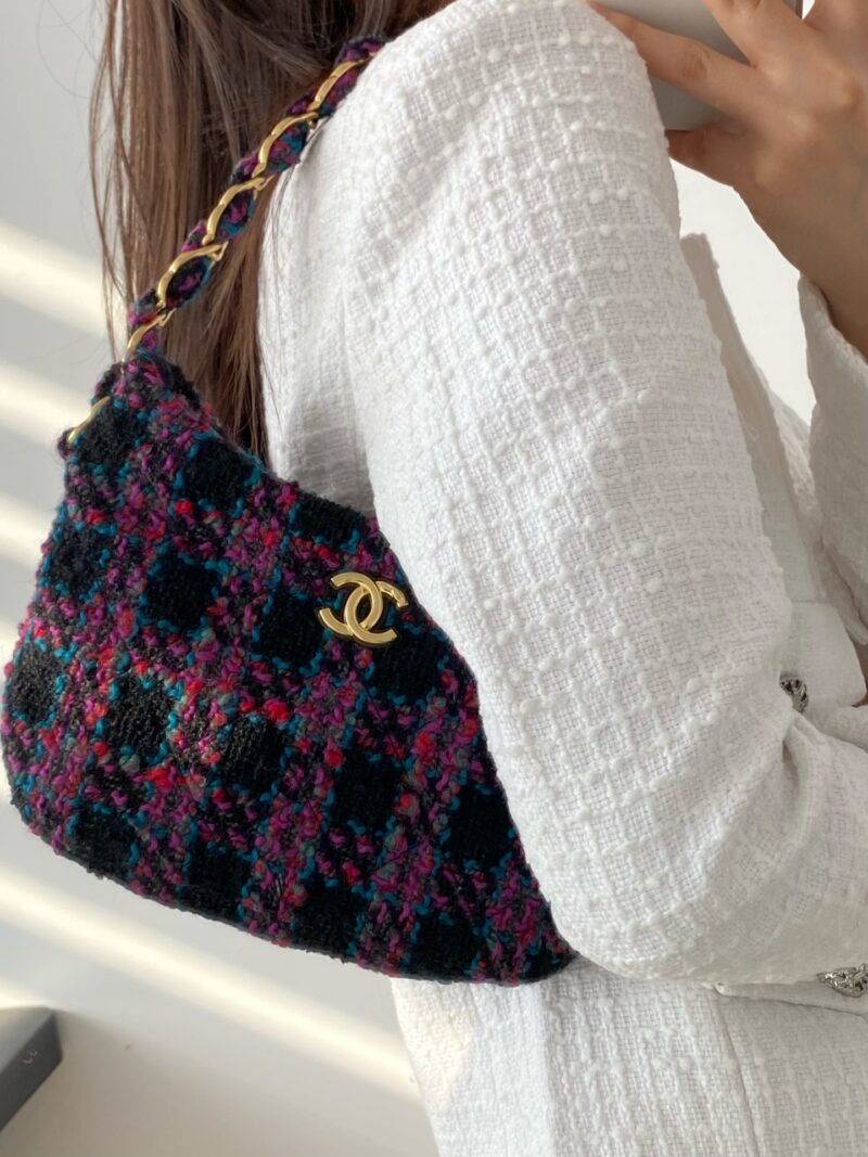 Ch@nel Hobo Handbags-24*17.5*6CM - Image 11