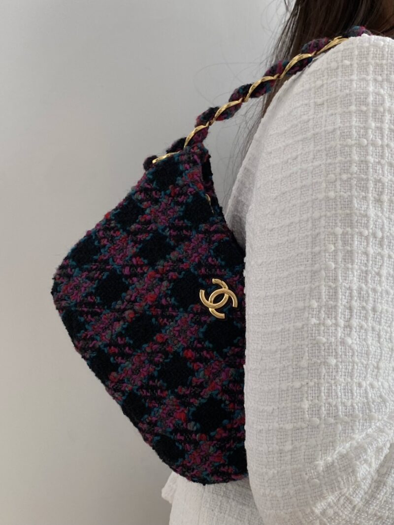 Ch@nel Hobo Handbags-24*17.5*6CM - Image 12