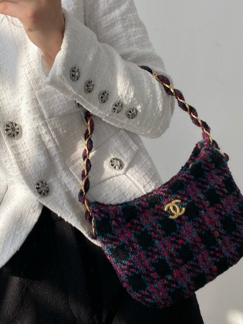 Ch@nel Hobo Handbags-24*17.5*6CM - Image 17
