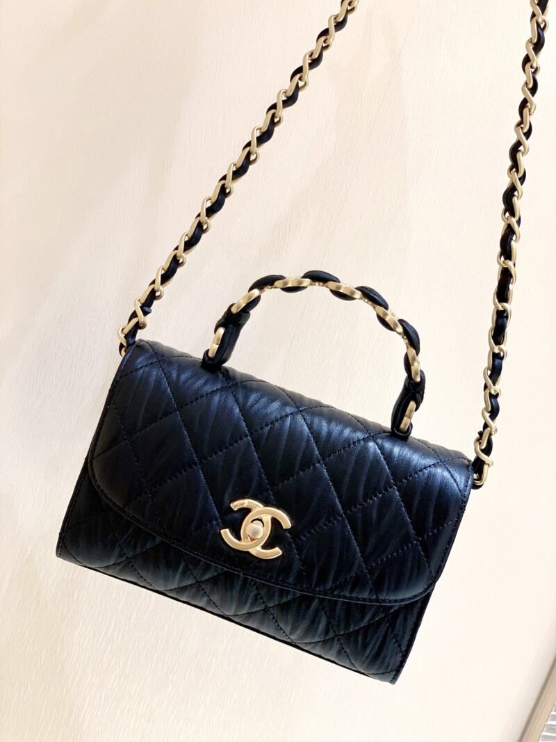 Ch@nel Top Handbags-AS2477-19.5x12.5x7CM - Image 2