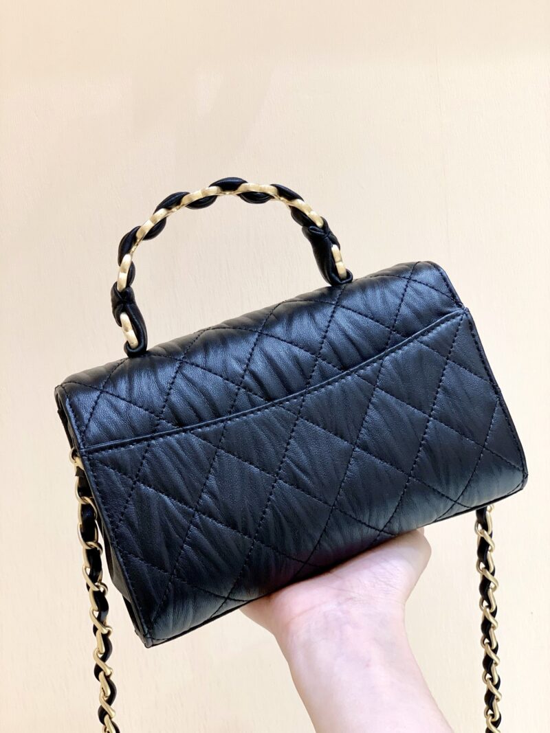 Ch@nel Top Handbags-AS2477-19.5x12.5x7CM - Image 4