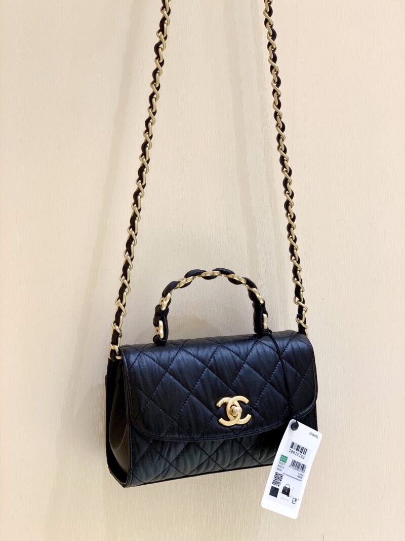 Ch@nel Top Handbags-AS2477-19.5x12.5x7CM - Image 7