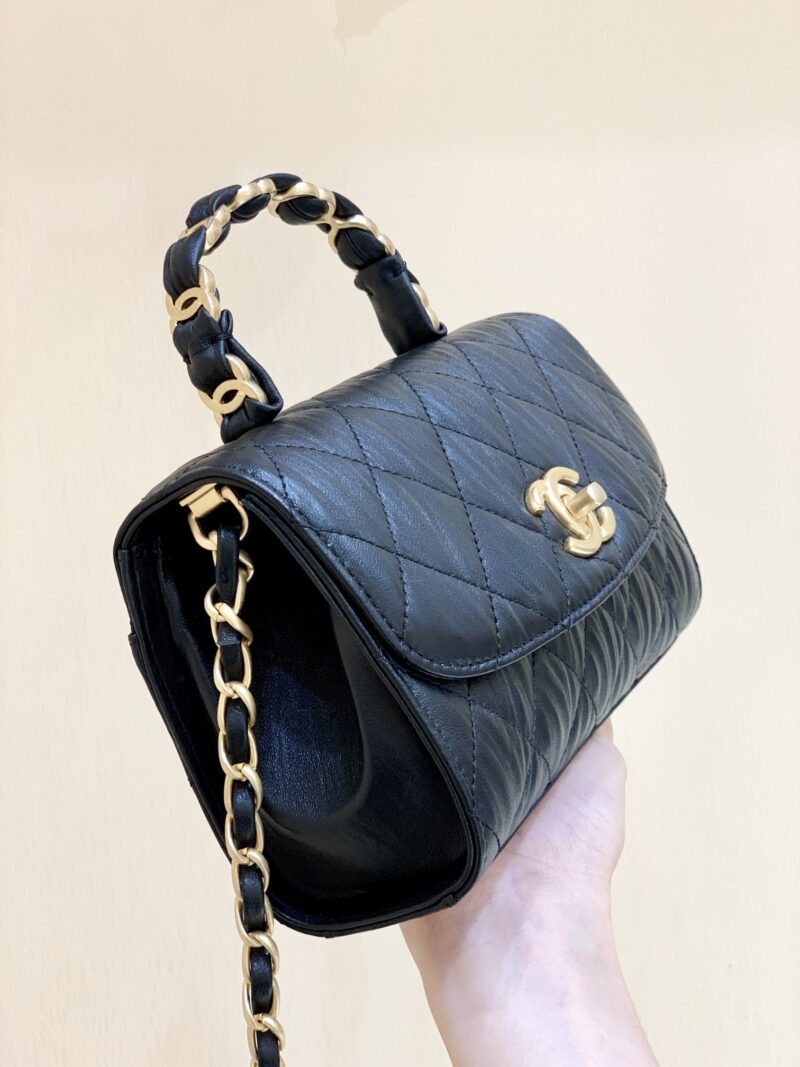 Ch@nel Top Handbags-AS2477-19.5x12.5x7CM - Image 9