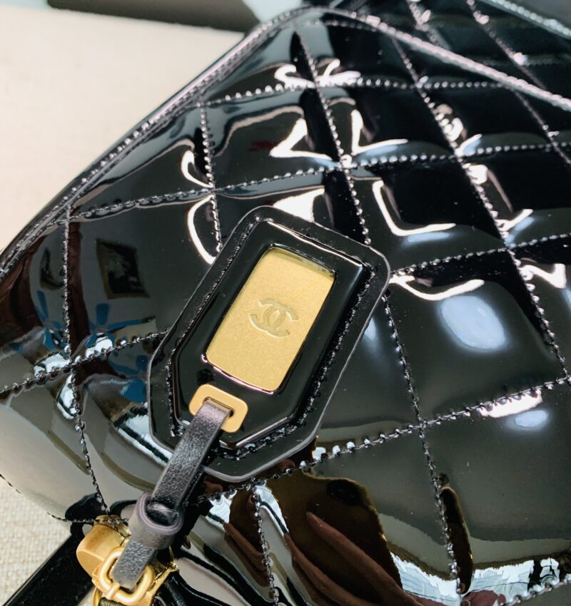 Ch@nel Patent Leather Briefcaseg-31.5*31*9CM - Image 5