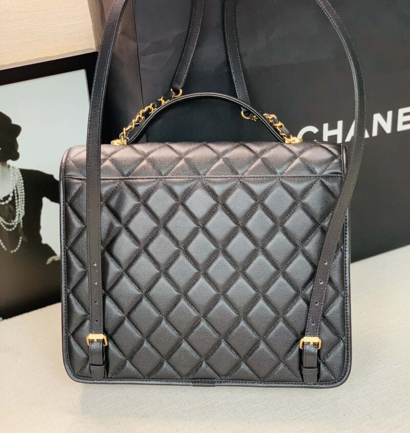 Ch@nel Caviar Leather Briefcaseg-31.5*31*9CM - Image 2