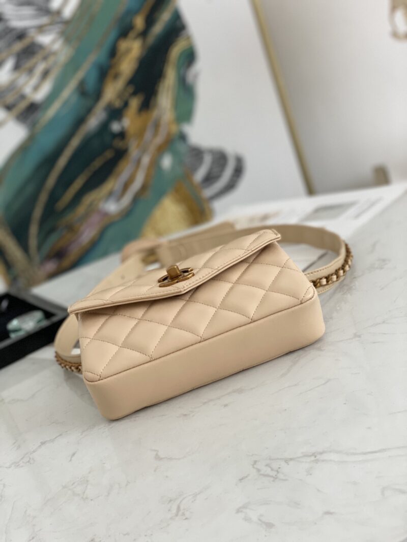 Ch@nel Waist Bag-18*3.5*12CM - Image 2