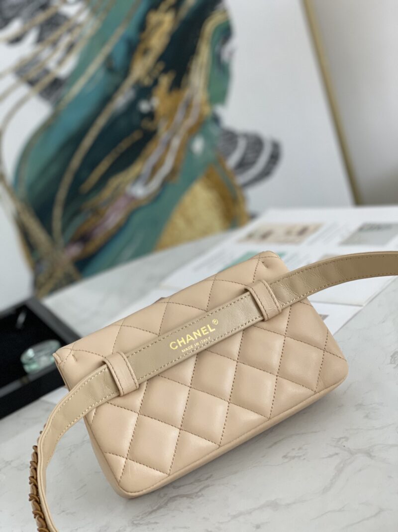 Ch@nel Waist Bag-18*3.5*12CM - Image 5