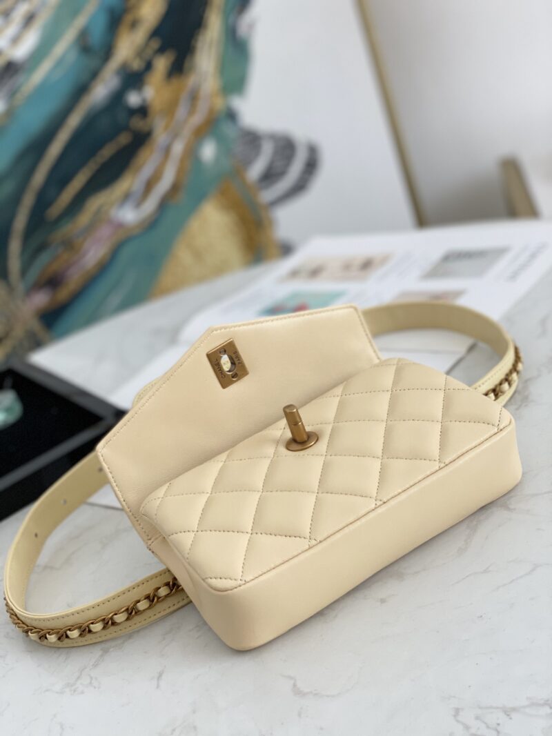 Ch@nel Waist Bag-18*3.5*12CM - Image 6