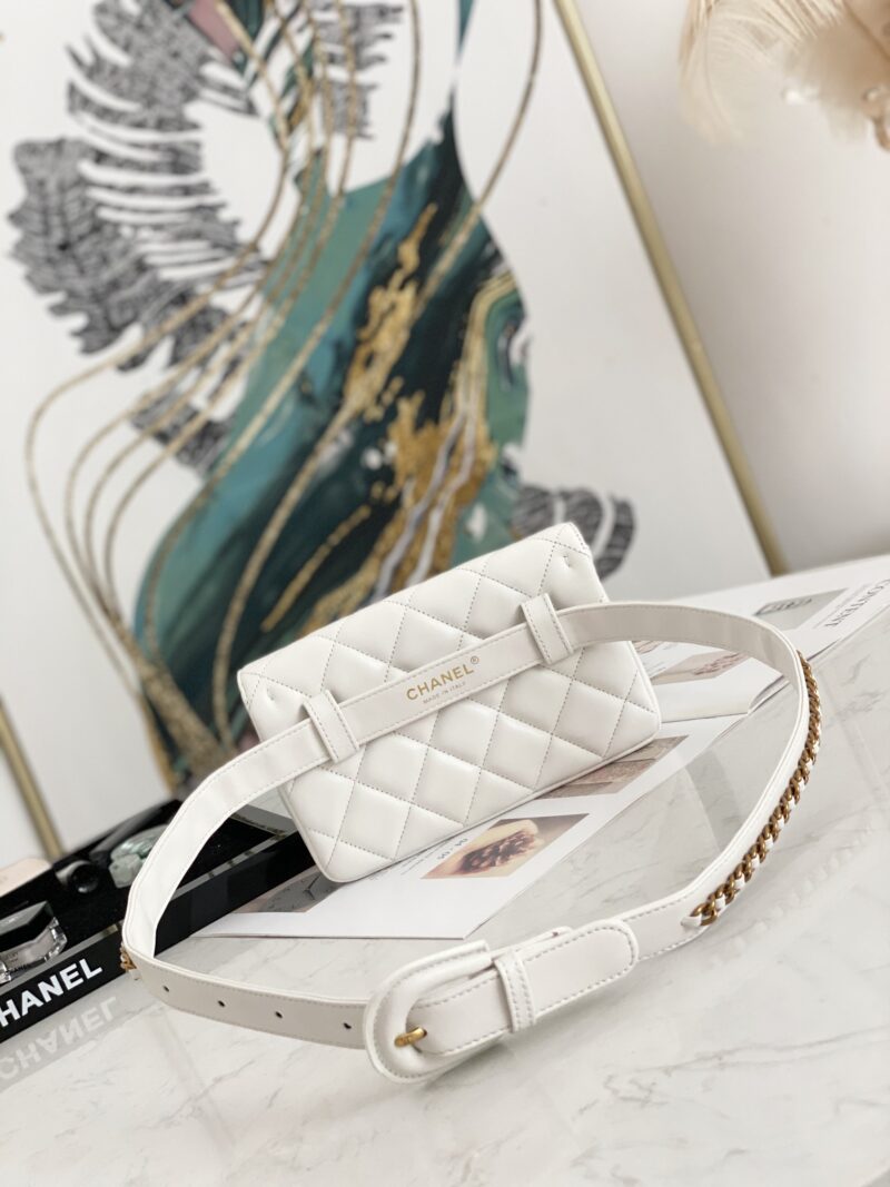 Ch@nel Waist Bag-18*3.5*12CM - Image 3