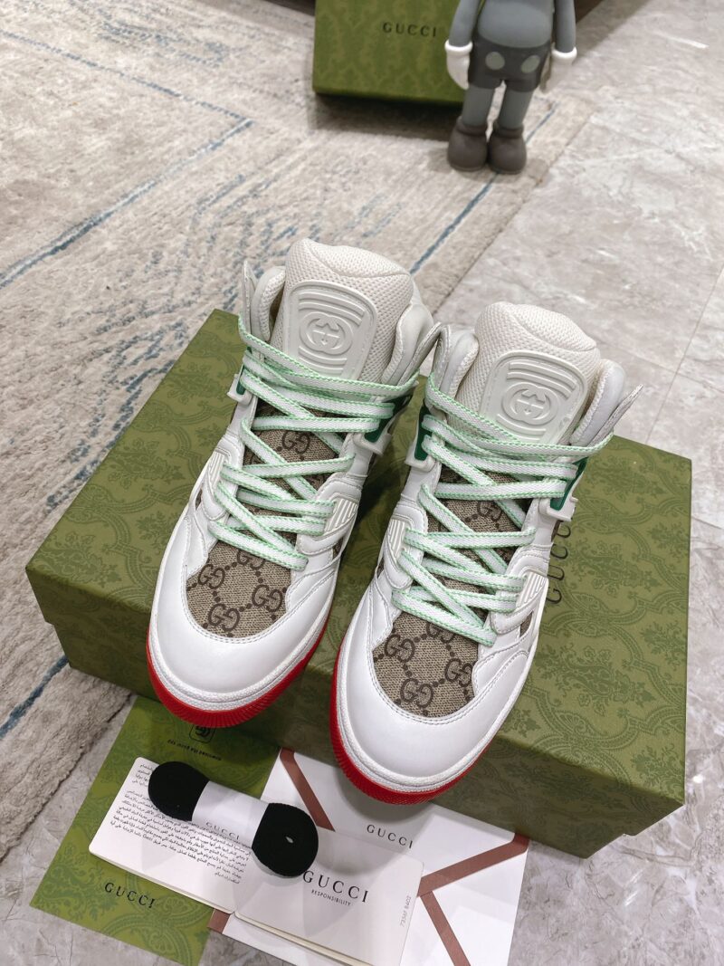 Gucci Basket Sneakers - Image 2